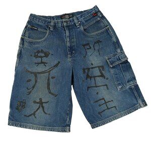 Vintage 90s Y2K FUBU Shorts Sz 34